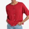 YAYA - Sveter oversized Scarlet sage red - scarlet sage red