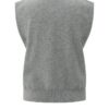 YAYA - Vesta s asymetrickým zapínaním Medium grey melange - medium grey melange
