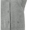 YAYA - Vesta s asymetrickým zapínaním Medium grey melange - medium grey melange