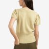YAYA - Sveter s krátkym rukávom Pale olive green - pale olive green