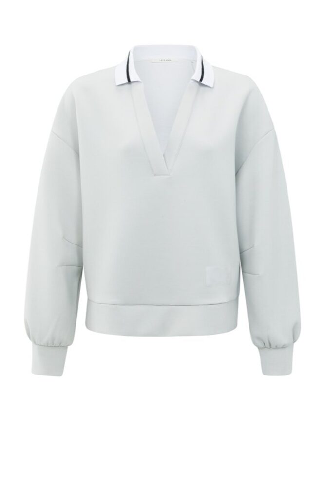 YAYA - Mikina s límcom Light grey - light grey