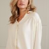 YAYA - Blúzka so stojačikom Ivory white - ivory white