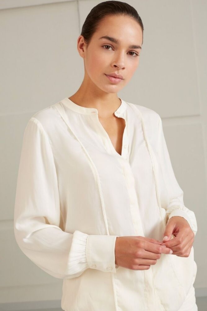 YAYA - Blúzka Ivory white - ivory white