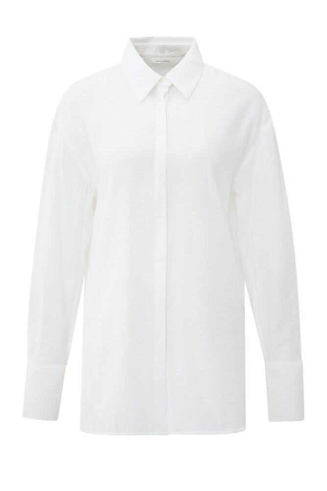 YAYA - Blúzka dlhá Pure white - pure white
