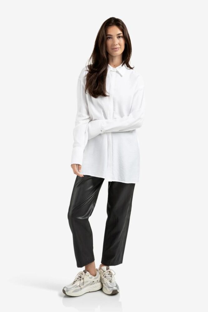 YAYA - Blúzka dlhá Pure white - pure white