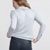 YAYA - Košeľa džerzejová Sky grey melange - sky grey melange