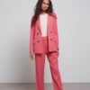 YAYA - Nohavice s rovným strihom Party punch pink - party punch pink