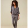 YAYA - Nohavice chino rovné Magnet grey - magnet grey