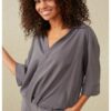 YAYA - Nohavice chino rovné Magnet grey - magnet grey