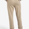 YAYA - Nohavice rovné s elastickým pásom Sand beige - sand beige