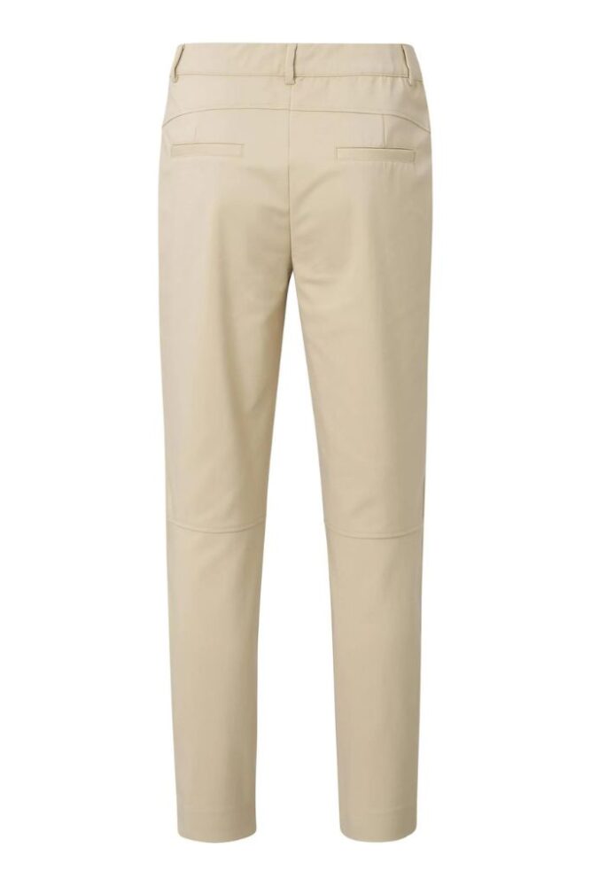 YAYA - Nohavice rovné White pepper beige - white pepper beige