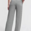 YAYA - Nohavice široké Light grey melange - light grey melange
