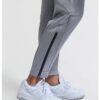YAYA - Nohavice saténové Light metal grey - light metal grey