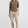 YAYA - Nohavice rovné Humus beige - humus beige