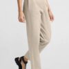 YAYA - Nohavice rovné Humus beige - humus beige