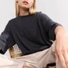 YAYA - Nohavice rovné Humus beige - humus beige