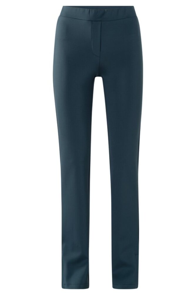 YAYA - Legíny rovné džerzejové Blueberry blue - blueberry blue