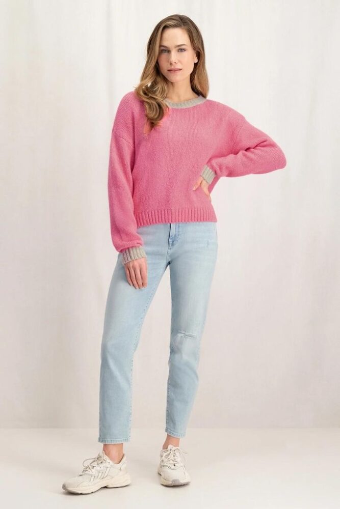 YAYA - Nohavice denim Light blue denim - light blue denim