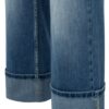 YAYA - Nohavice denim s manžetou Blue denim - blue denim