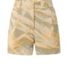YAYA - Nohavice krátke so vzorom Light green dessin - light green dessin