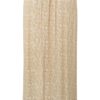 YAYA - Sukňa midi s rozparkom Straw yellow design - straw yellow design