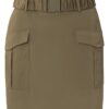 YAYA - Sukňa Cargo mini Dark army green - dark army green