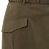 YAYA - Sukňa Cargo mini Dark army green - dark army green