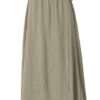 YAYA - Sukňa midi Seneca rock beige - seneca rock beige