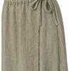 YAYA - Sukňa midi Seneca rock beige - seneca rock beige