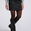 YAYA - Sukňa mini Anthracite melange - anthracite melange