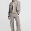 YAYA - Sako kárované Feather Grey Dessin - feather grey dessin