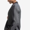 YAYA - Sako - Bomber detail vzadu Oyster black - oyster black