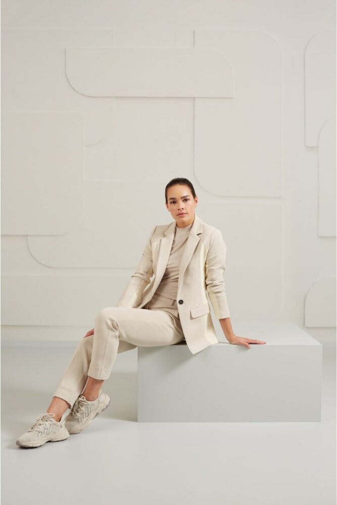YAYA - Sako scuba Silver lining beige - silver lining beige