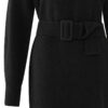 YAYA - Šaty pletenné Black - black