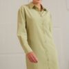 YAYA - Šaty košeľové Sage green - sage green