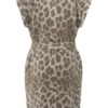 YAYA - Šaty s leo potlacou Milk brown dessin - milk brown dessin