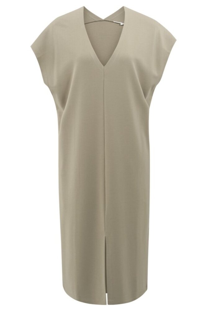 YAYA - Šaty voľné Seneca rock beige - seneca rock beige