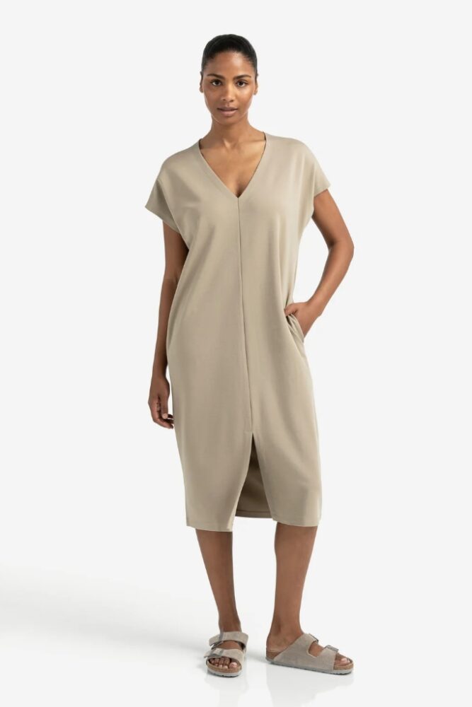 YAYA - Šaty voľné Seneca rock beige - seneca rock beige