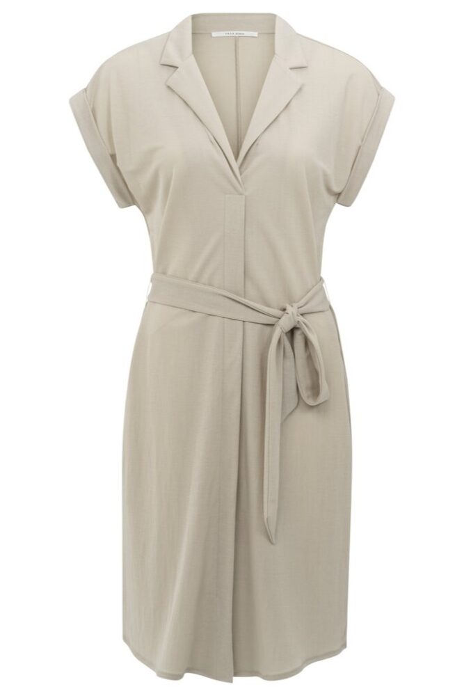 YAYA - Šaty džerzejové Silver lining beige - silver linning beige