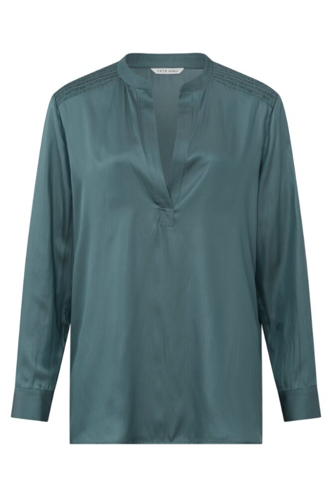 YAYA - Top saténový Stormy weather blue - stormy weather blue