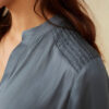 YAYA - Top saténový Stormy weather blue - stormy weather blue