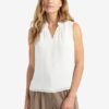 YAYA - Top so stojačikom Off white - off white