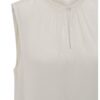 YAYA - Top so stojačikom Off white - off white