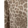 YAYA - Top s leo potlačou Milk brown dessin - milk brown dessin
