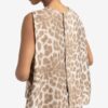YAYA - Top s leo potlačou Milk brown dessin - milk brown dessin