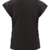 YAYA - Top s riasením na boku Licorice black - licorice black