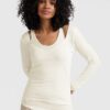 YAYA - Top s tielkom Off white - off white