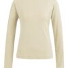 YAYA - Top s polorolákom Yellow sand beige melange - yeallow sand beige melange