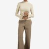YAYA - Top s polorolákom Yellow sand beige melange - yeallow sand beige melange