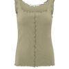 YAYA - Tielko s volánikovými detailami Soft green - soft green